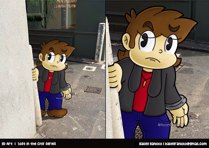 Lost in the City - Artpiece 1