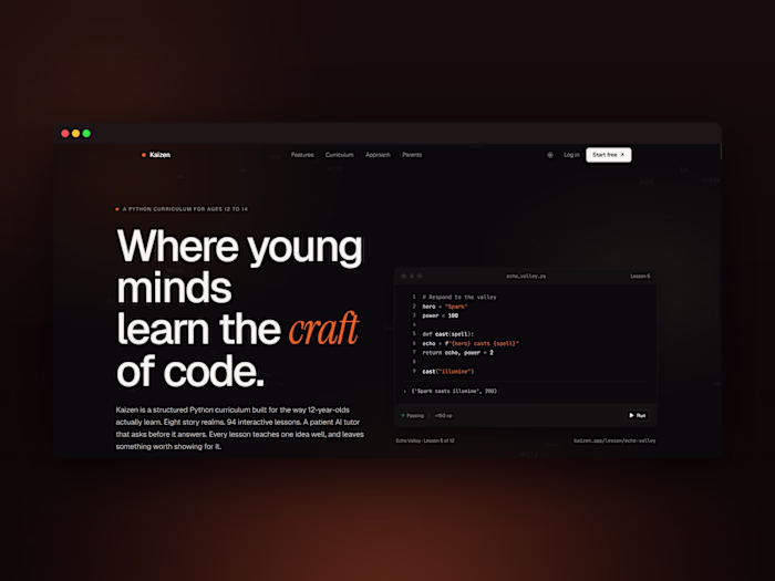 Kaizen is a Python learning