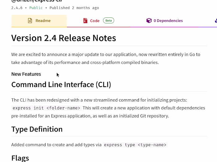 Express-cli 