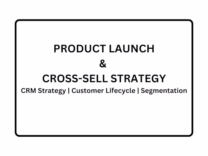 Product Launch & Cross-sell Strategy