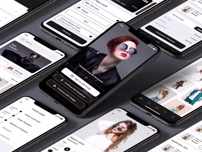 E-Commerce Mobile App UI/UX Design