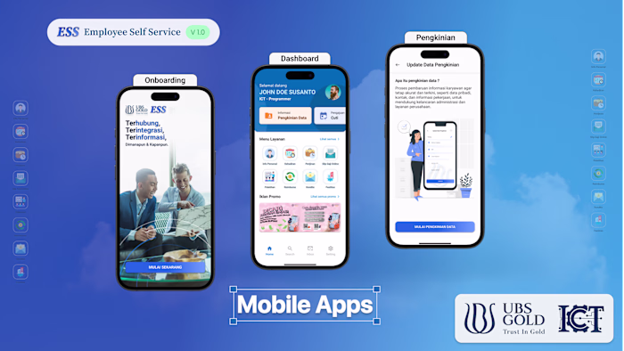 Employee Self Service Portal – UI/UX Design