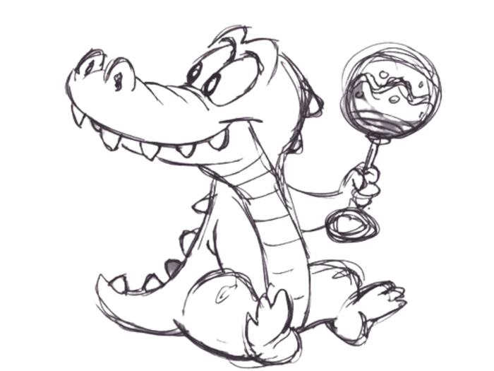 'Crocodille' Visual-Brand'  
