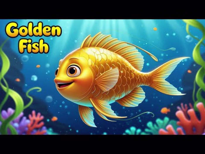 Golden Fish Poem for Kids | Fun & Educational Rhymes for Children