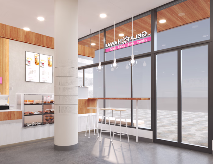 Gelato Café – Commercial Interior