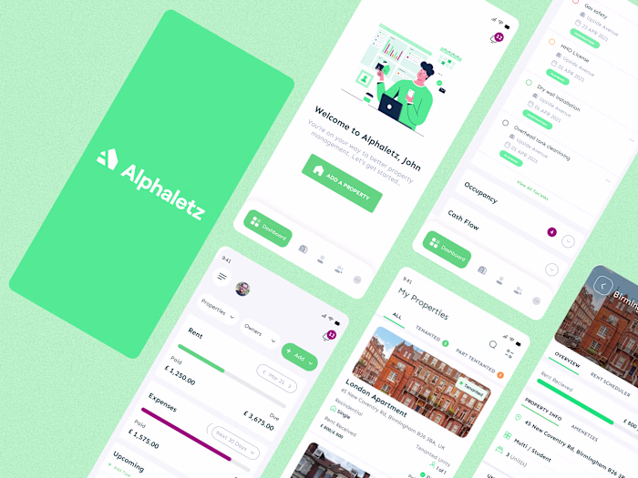 Alphaletz mobile app