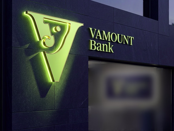 Vamount Bank Branding