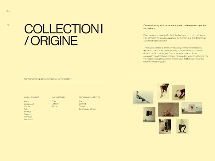 Tre Sorelle's Collection I, Origine