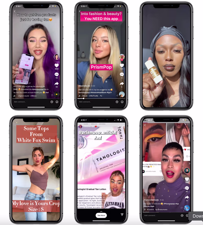 Influencer Marketing Campaigns for PrismPop