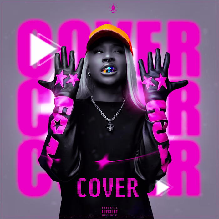Professional music cover art designed
