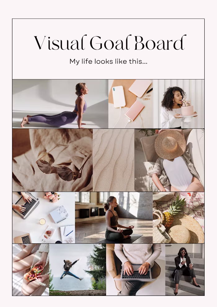 A promotional design project created