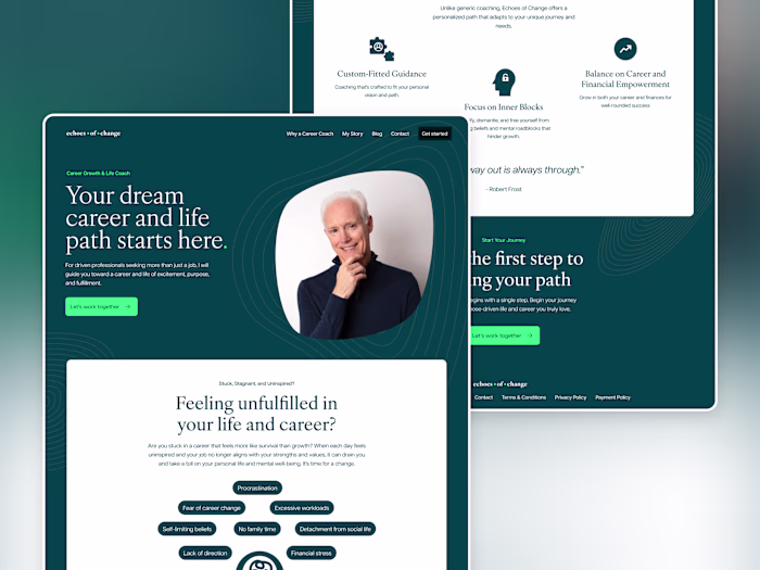 Echoes of Change Web Design and Development