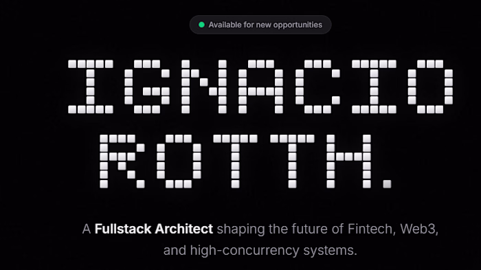 This is my personal portfolio, avaible at nrotth.xyz