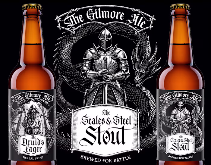 2 Fantasy Beer Label Designs