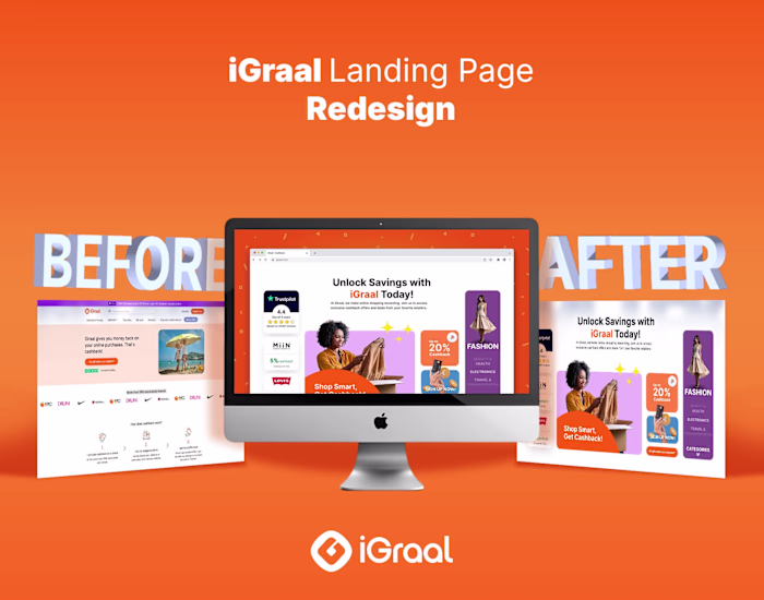 iGraal Landing Page Redesign