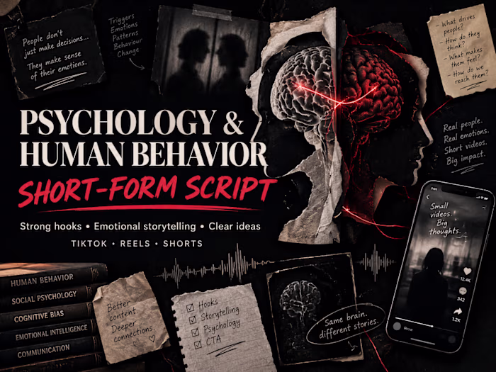 Original short-form script concept focused