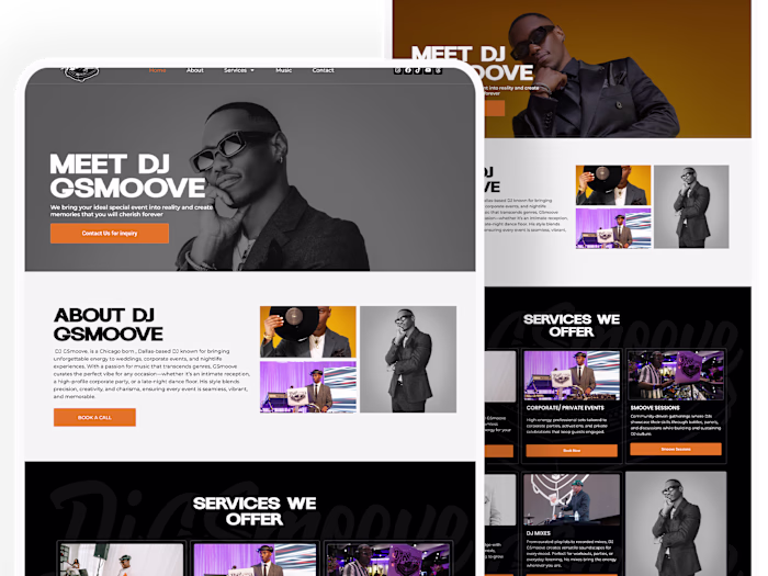 DJ Gsmoove – A seasoned open-format DJ known for delivering unf…