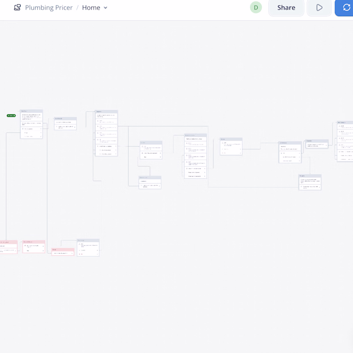 AI Chatbot for Quoting and Pricing Plumbing Services