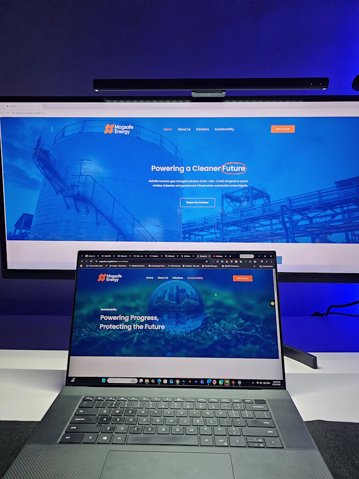 Magsafe Energy Website - Now