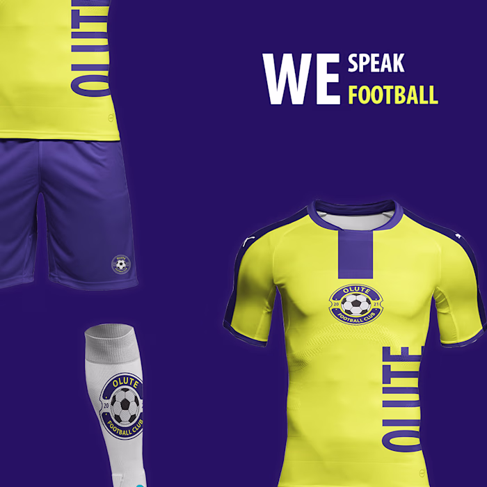 Olute Football Club Logo Design on Behance