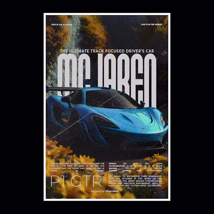 Car Poster Design