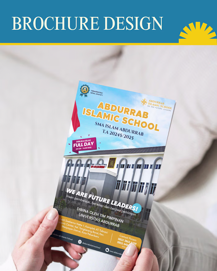 Brochure Design School Admission