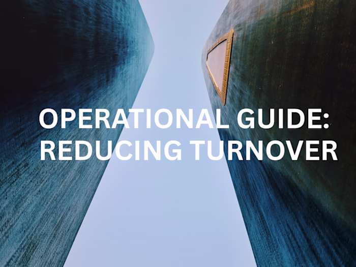 Operational Guide: Reducing High Turnover