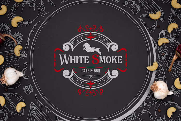 White Smoke Cafe And BBQ Logo