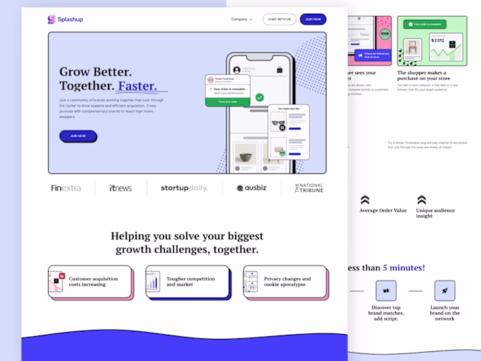 Development of a corporate website on Webflow