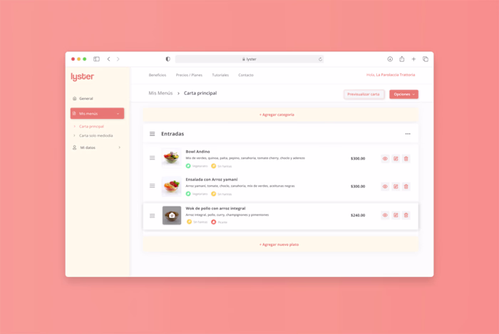 Lyster - Web App