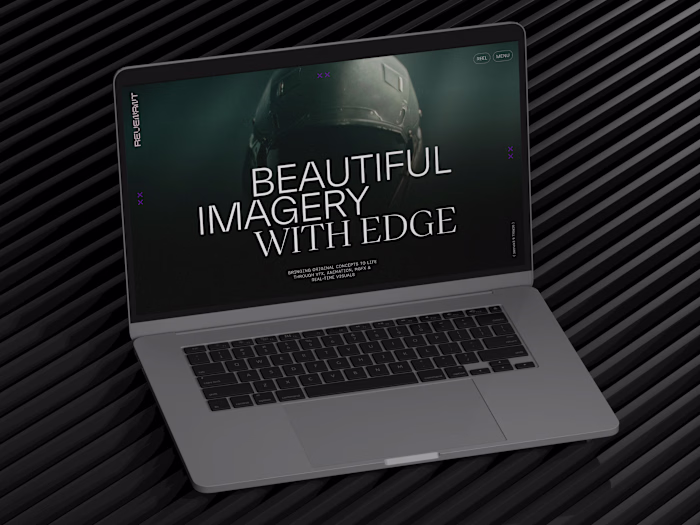 An award-winning Website Design for Motion Graphics & 3D Studio