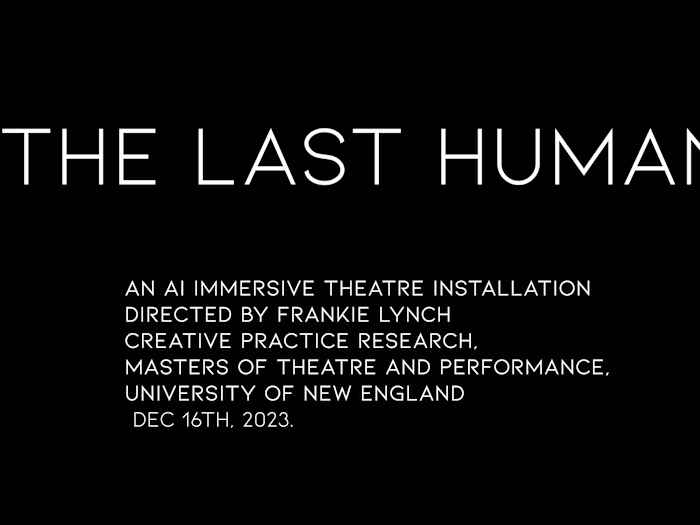 Cutting, titling and professionally color grading a play. 