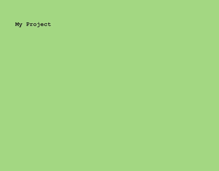 Project 1