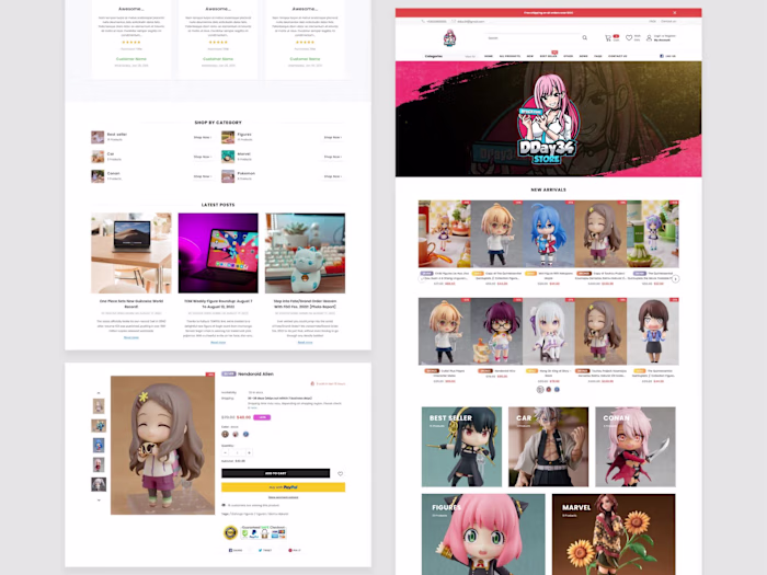 Shopify development: Stuffed & Plush toys store
