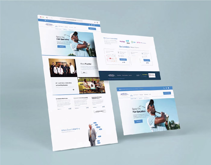 Medical Website UI Design