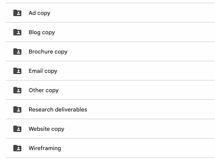 Content & copywriting portfolio