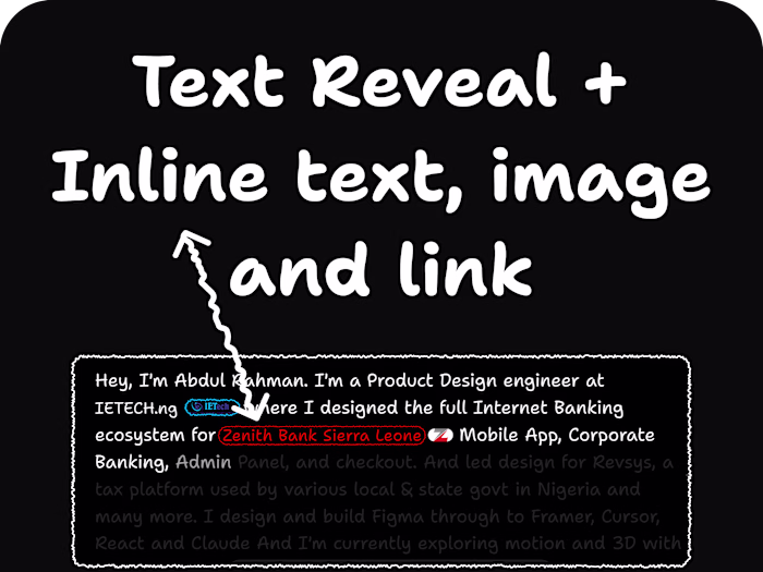 Your text shouldn't just sit