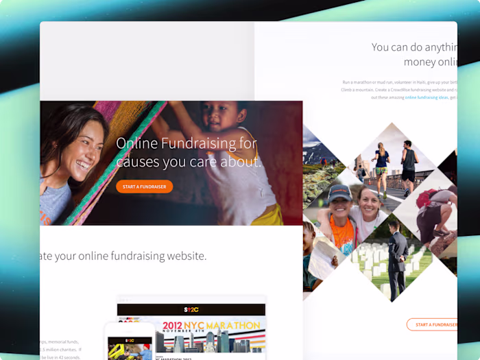 GoFundMe Charity: Brand Development for Tech Startup.