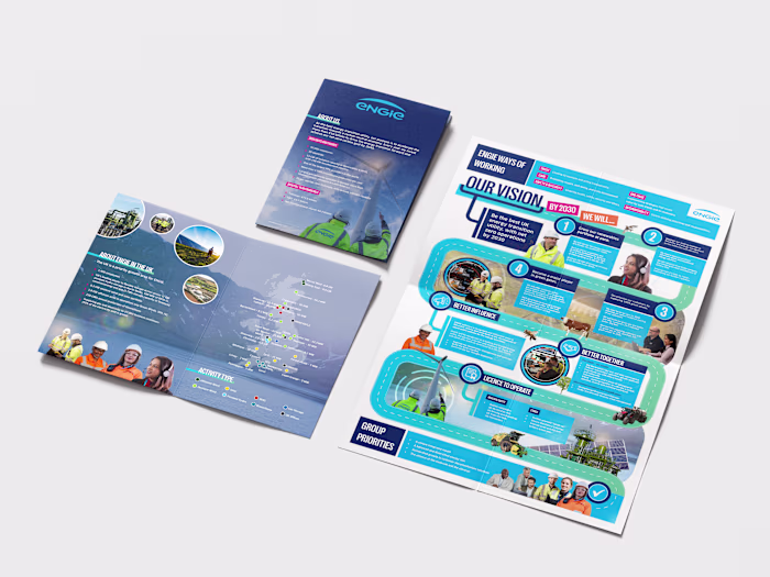Engie - Leaflet & Infographic