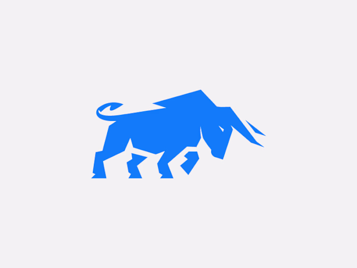 Bull Vector Logo Available For