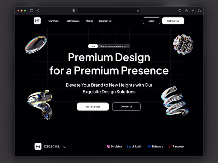 Portfolio Website Design