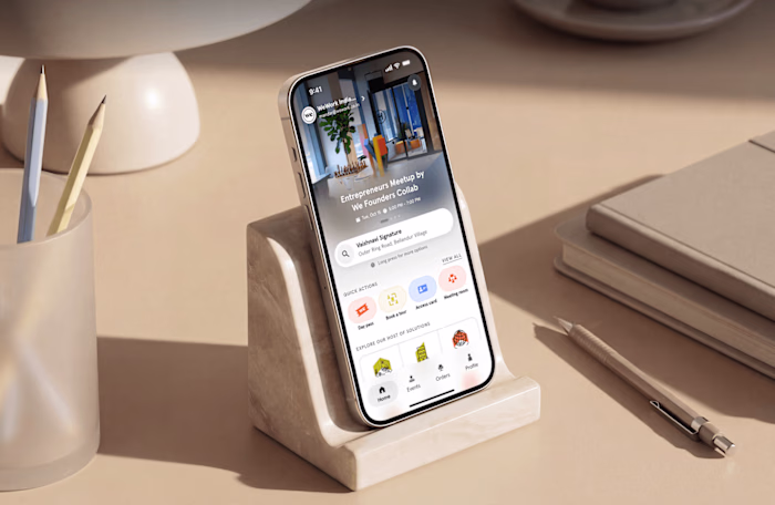 WeWork India: Coworking App Design
