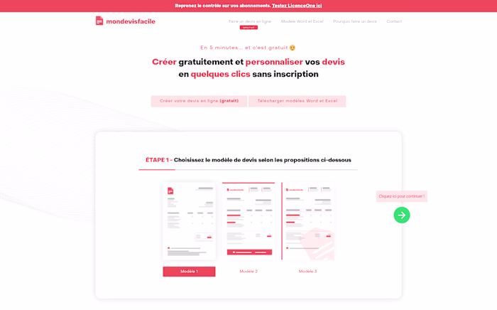 FullStack SaaS - Mondevisfacile