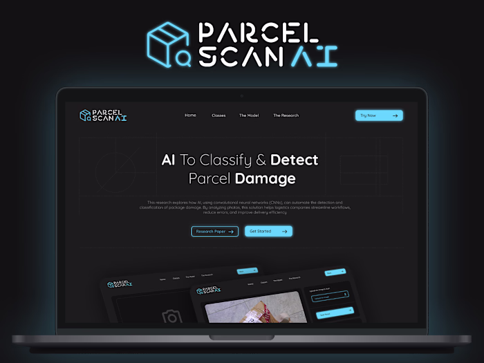 Parcel Scan AI - Web App