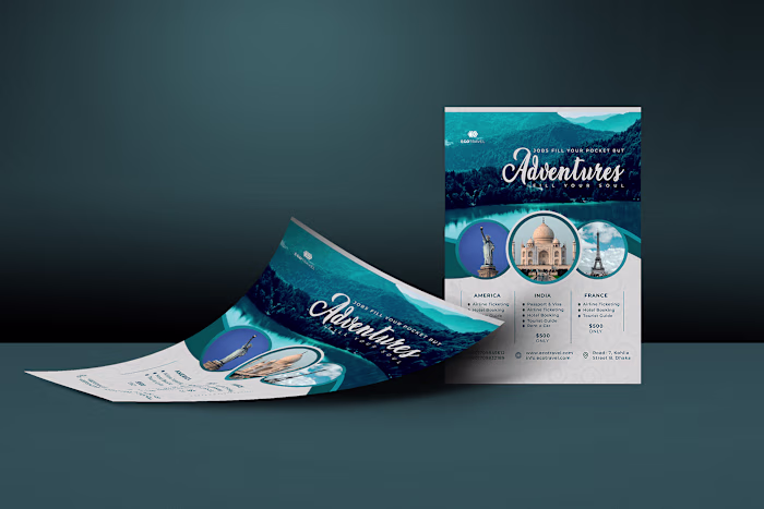 Travel Flyer Design: Behance