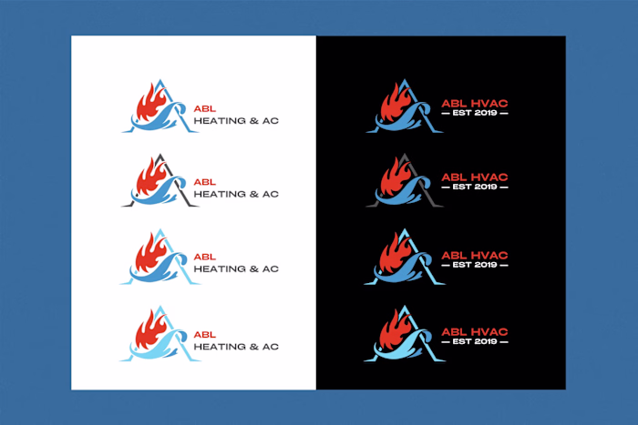 ABL HVAC Brand Identity