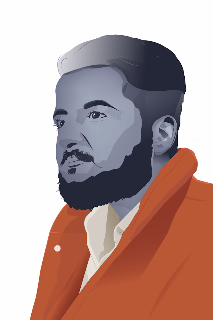 Self Portrait Illustration