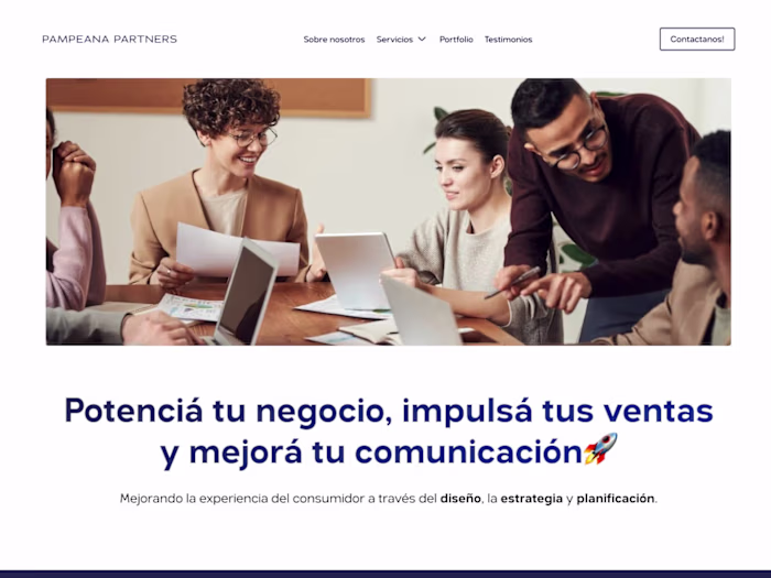 Diseño web / Pampeana