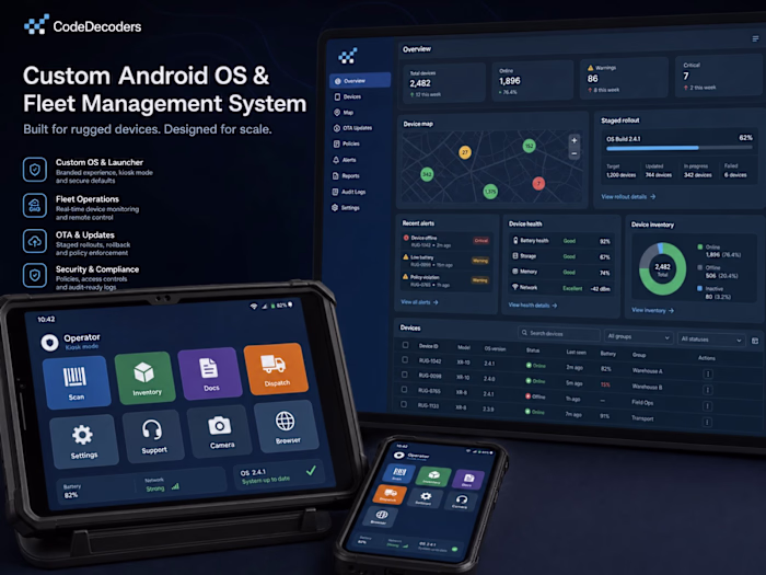 Custom OS & Device Fleet Platform