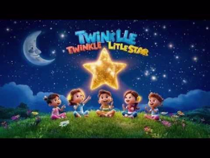 Twinkle Twinkle Little Star ⭐🌙 | The Cutest 3D Nursery Rhyme